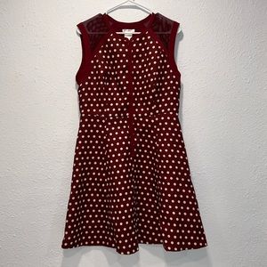 NWT Esley polka dot sleeveless dress for women